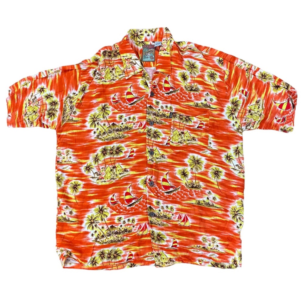 Men’s Pineapple Connection Hawaiian shirt size L